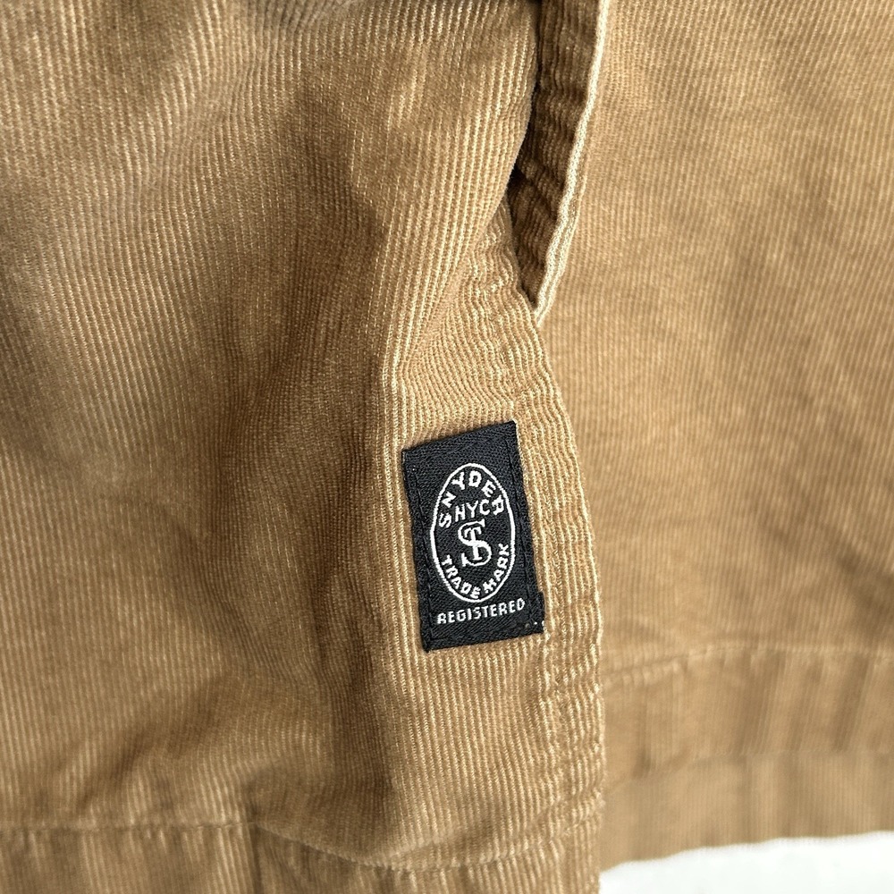 Todd Snyder Corduroy Sh/Sl Button Shirt Men Small‎ Preppy Hipster Western Indie - Picture 7 of 9